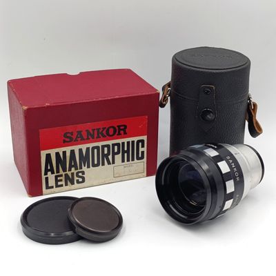 Vintage Sankor Anamorphic 16C lens in original box - lens is clean