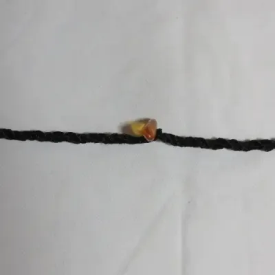 Vintage Amber multi string necklace