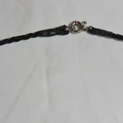 Vintage Amber multi string necklace