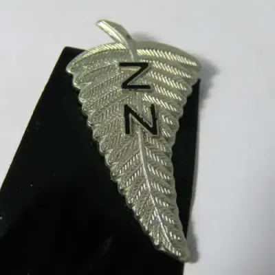 Vintage New Zealand All Blacks Rugby pin badge