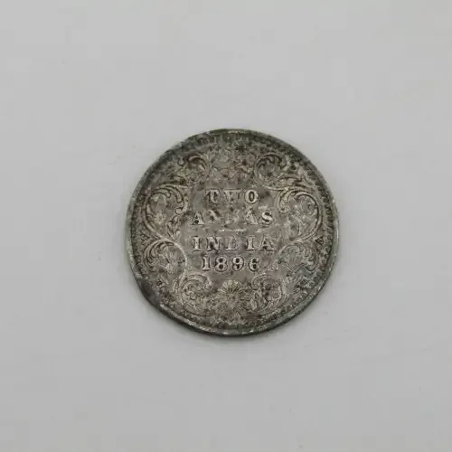 1896 British Indie Two Annas