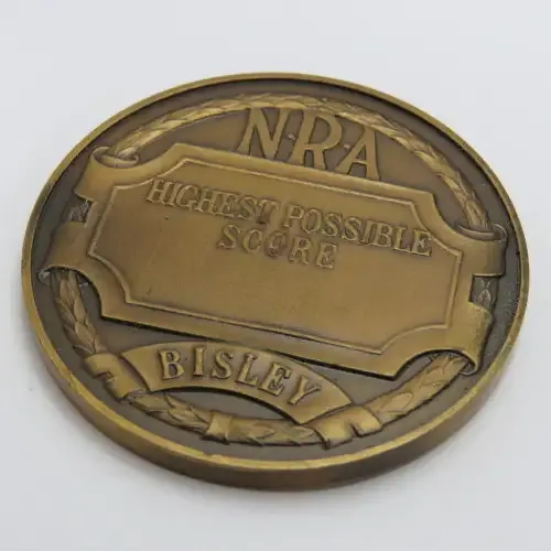 Daily Mail National Rifle Association Bisley medallion for Highest possible score