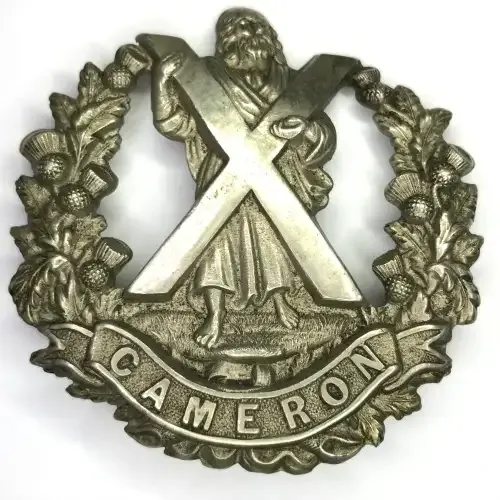 WW1 Cameron Highlanders Regiment cap badge