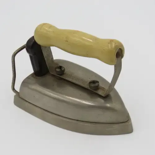 Vintage British made electrical sad iron