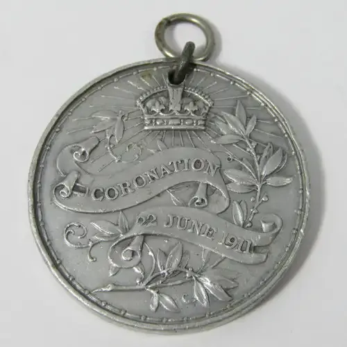 1911 King George V Coronation medallion
