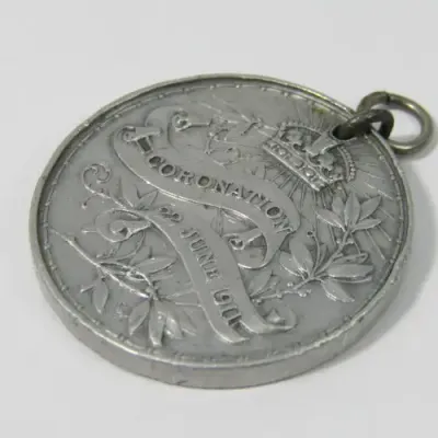 1911 King George V Coronation medallion
