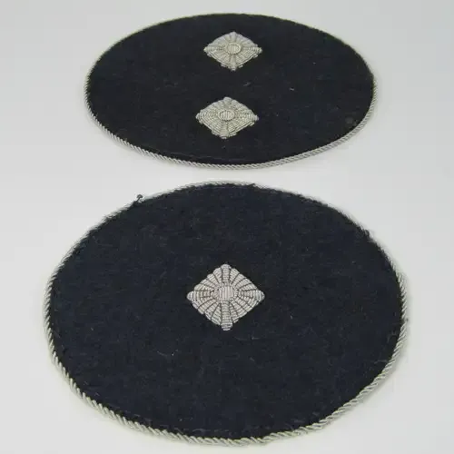 Pair of German Bundeswehr rank badges