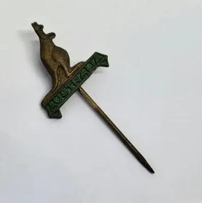 Very early vintage Australia rugby pin badge