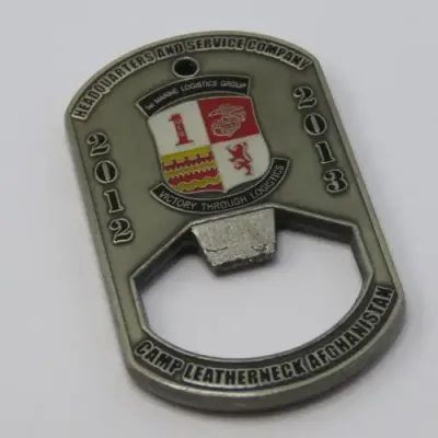 US 1st Marine Logistics group -2012-2013 - Operation Enduring Freedom bottle opener