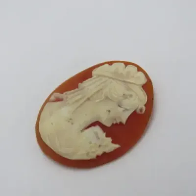 Vintage Cameo for jewellery - 23,2 mm x 30,6 mm
