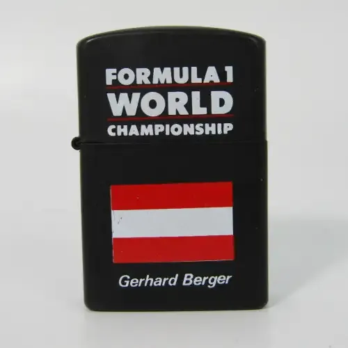 Formula 1 World Championship Gerhard Berger Z-16 windproof lighter