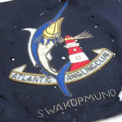 Swakopmund Atlantic Angling club cloth blazer badge
