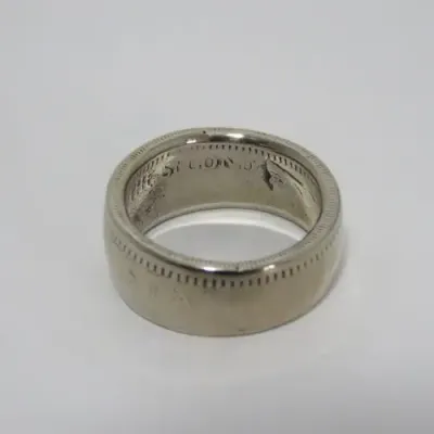 Ring made from 1964 Queen Elizabeth the 2nd coin - Size U 1/2