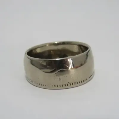 Ring made from 1964 Queen Elizabeth the 2nd coin - Size U 1/2