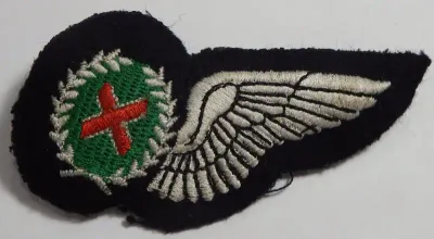SA Air Force Commando Observer cloth wing with pins