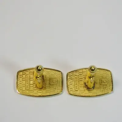 Pair of vintage Trust Bank cufflinks