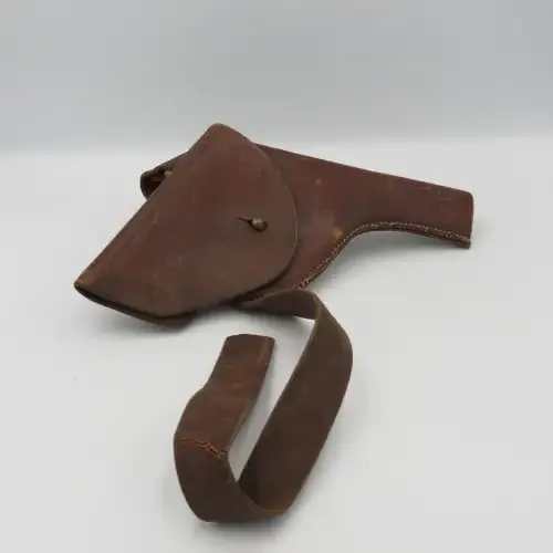 Old Military leather gun holster