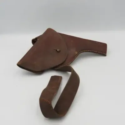 Old Military leather gun holster