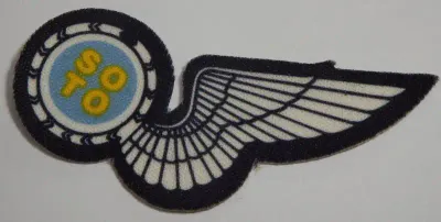 SA Air Force Towed Target Operator printed cloth wing