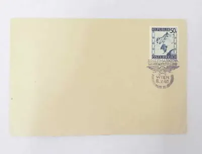 Postal History - Cover Briefmarken Wien Werbeausstellan (8-V-46) ink stamp