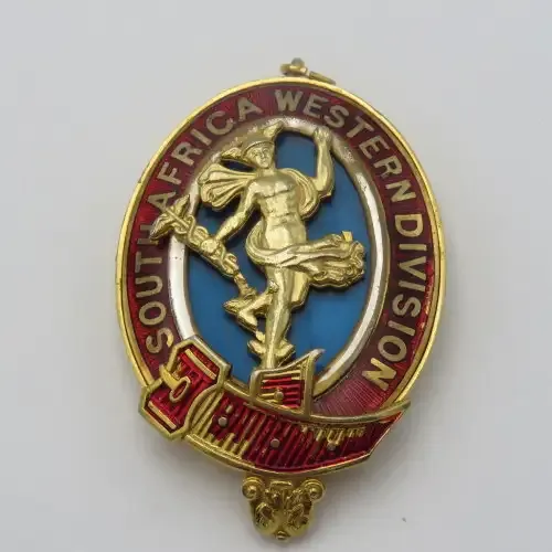 Masonic South Africa Western Division collar jewel