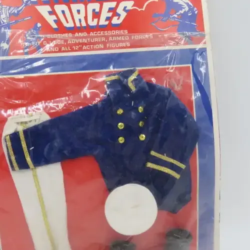 Vintage Armed Forces action figure clothing set - 12 inch figurines like GI Joe