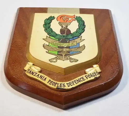 Tanzania Peoples Defence Forces wall plaque