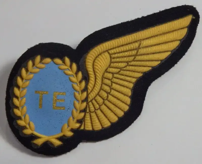 SA Air Force Test Engineer gold tupperware wing