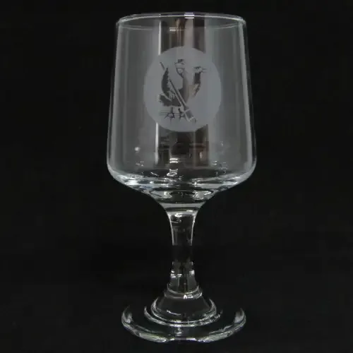1970`s SA Womans Auxiliary Naval service (SWANS) sherry glass - rare