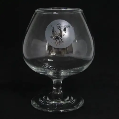 1970`s SA Womans Auxiliary Naval service (SWANS) cognac glass - rare
