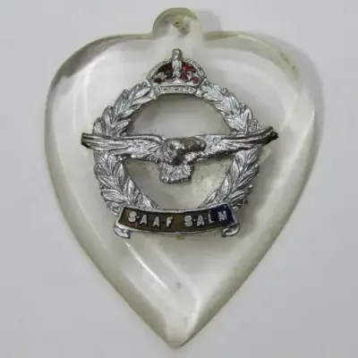 WW2 SA Air Force sweetheart key holder