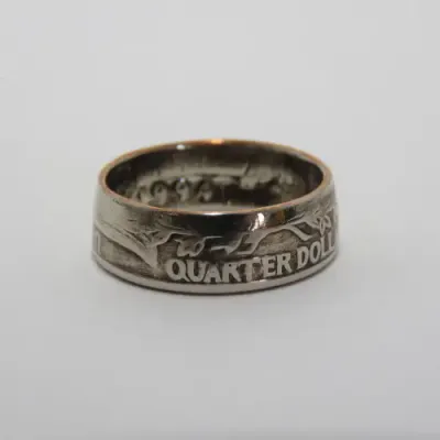 Ring made from 1994 American Quarter - Size L