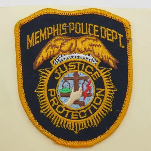 USA Memphis Police cloth badge