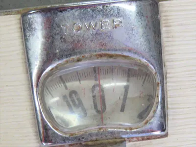 Vintage Tower 20 stones measurement unit scale