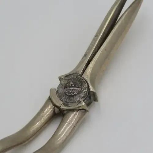 Vintage silverplated grape scissors