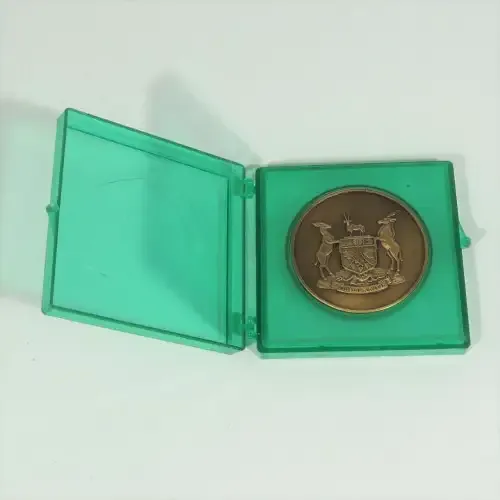 1989 SWA Territory Force medallion in case