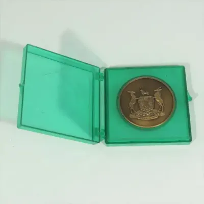 1989 SWA Territory Force medallion in case