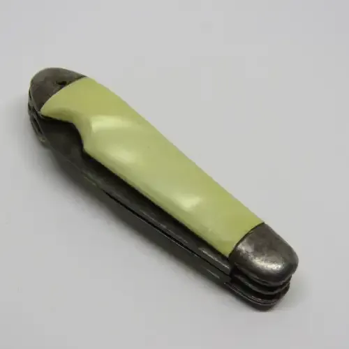 Vintage Hammer Brand 2 blade keychain pocket knife