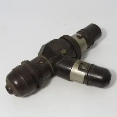Vintage IRL Bakelite electrical fitting