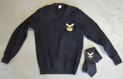 Rowco GB Security service tie and jersey - Sizes in description below