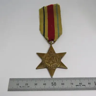 WW2 Africa Star issued to C.165038 D. Bowers