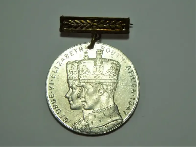 1947 Royal Visit South Africa medallion