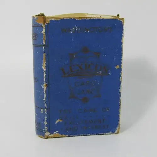 Vintage Waddingtons Lexicon card game