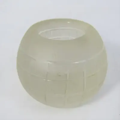 Vintage glass salt
