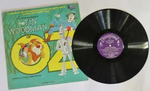The Story and Songs of the Tin Woodman of Oz - A magnificent full-colour illustrated book and LP