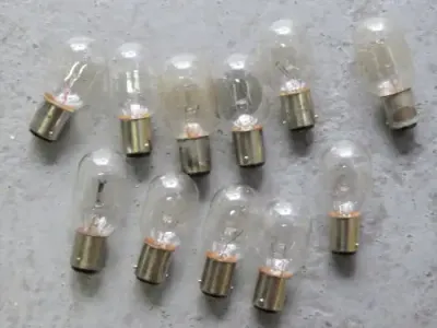 Lot of vintage photography flash bulbs