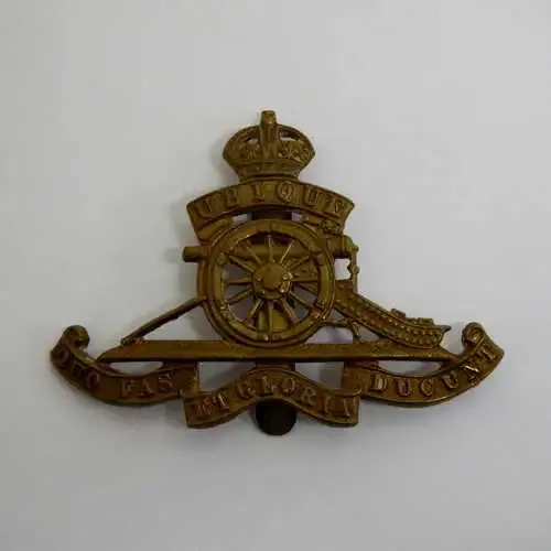 South African Artillery cap badge - Brass