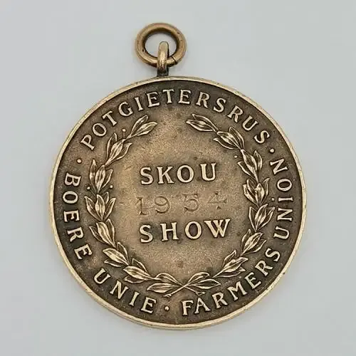 1954 Potgietersrus Boere Unie / Farmers Union medallion