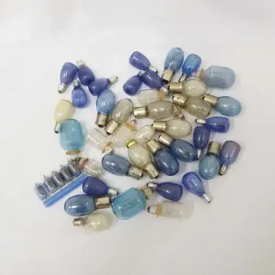 Lot of 45 different size flash bulbs - unused