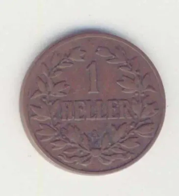 1905 A German East Africa 1 Heller